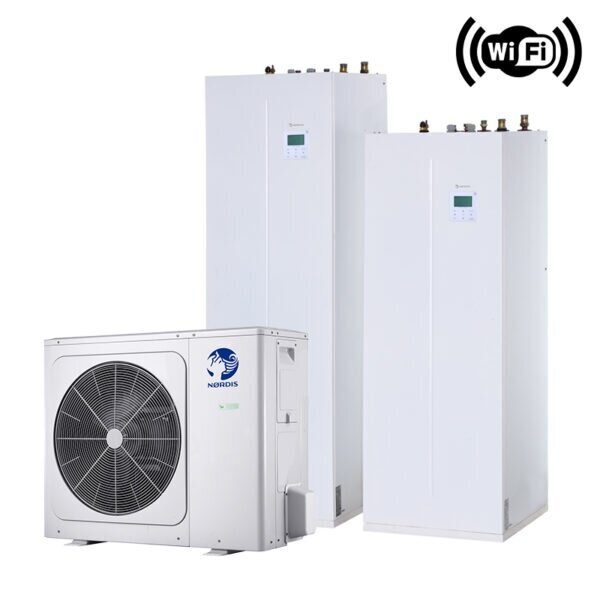 NORDIS OPTIMUS PRO 10 kW šilumos siurblys oras vanduo su KVT NORDIS OPTIMUS PRO 10 kW šilumos siurblys oras vanduo su KVT